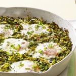 Spiegeleier mit Kürbis