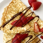Crêpes mit Ricotta-Käse