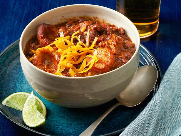 Zubereitung - Chili mit Schweinefleisch und Maisknödeln