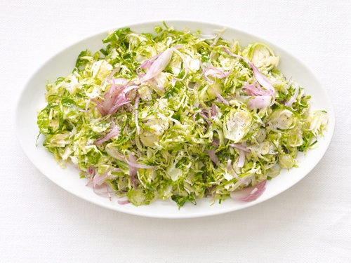 Zubereitung - Gerösteter Rosenkohl mit Schalotten