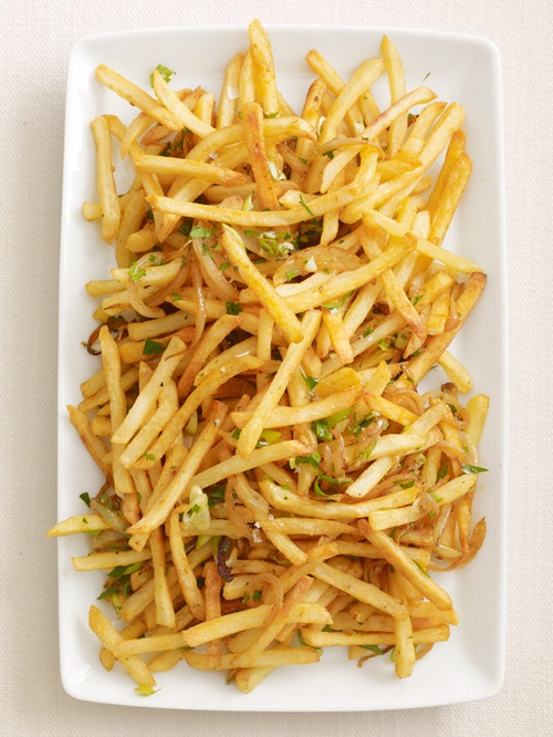 So bereiten Sie würzige Pommes frites zu