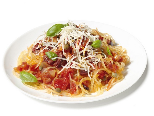 Rezept für Kürbisspaghetti
