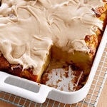 Brotpudding mit Karamellcreme