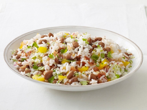 Zubereitung - Bohnen-Reis-Salat