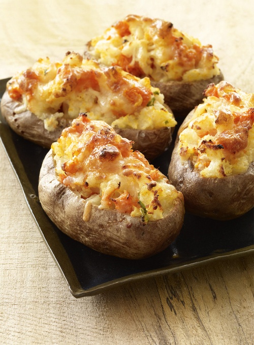 Come preparare le patate dolci ripiene al forno