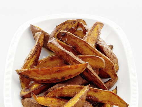So kocht man - Gebackene Süßkartoffeln