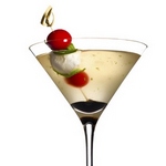 Martini Caprese Cocktail