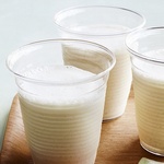 Betrunkene Blondine Milchshake