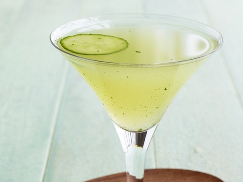 Wie man einen Mint Martini zubereitet