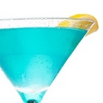 Cocktail „Martini Blues“