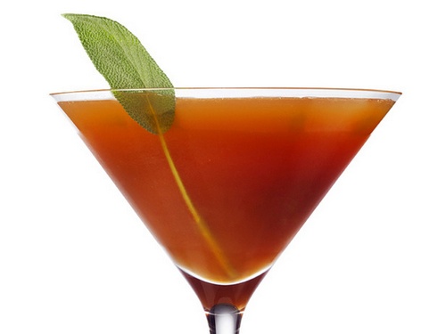 Zubereitung - Whiskey-Salbei-Eistee