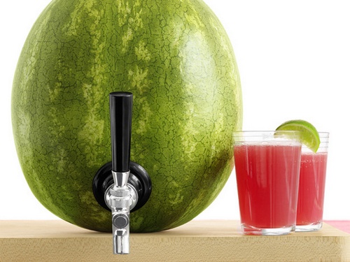 Wie man eine Wassermelonen-Sour zubereitet