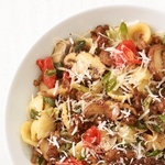 Orecchiette-Nudeln mit würziger Wurst
