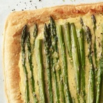 Spargel-Käse-Torte