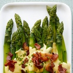 Spargel mit Speck und Sabayon-Sauce