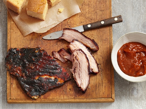 Zubereitung - Gegrillter Schweinebauch mit Ingwersauce