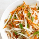 Karotten-Jicama-Salat