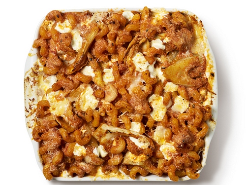 Zubereitung - Gebackene Cavatappi-Nudeln mit Artischocken und Fenchel