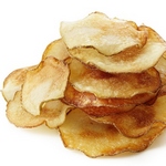 Knoblauch-Kartoffelchips