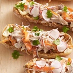 Vietnamesische Hähnchen-Sandwiches