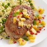 Tropische Hähnchenschnitzel mit Ananas