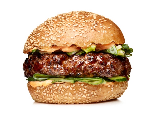 So macht man Hoisin-Gurkenburger