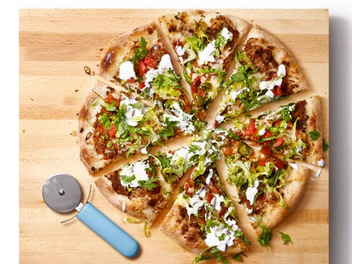 Wie man Taco-Pizza zubereitet