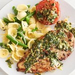 Hähnchenbrust mit Rucola-Pesto-Sauce
