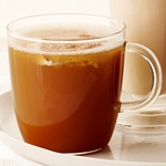Apfelwein mit gewürzter Butter