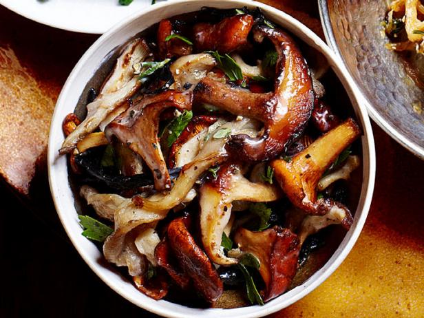 Zubereitung - Pilz-Sahne-Pfannkuchenfüllung