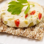 Käse- und Gemüseterrine