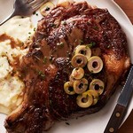gebratenes Steak nach spanischer Art