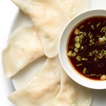 زلابية الروبيان المطهوة على البخار