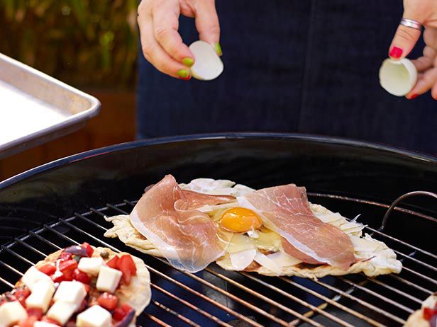 Gegrillte Pizzetti