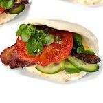 Klassische asiatische Sandwiches mit Chili-Mayonnaise