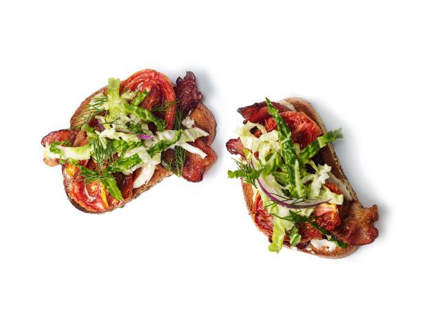 Zubereitung - Gebackene Tomaten-Sandwiches