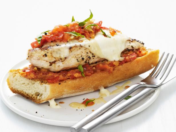 Rezept für gegrillte Hähnchenbrust mit Käse