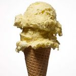 Eiscreme mit Vanilleschote