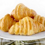 Croissants mit Pilzen