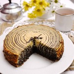كعكة زيبرا في جهاز طهي متعدد الاستخدامات