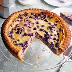 Finnischer Blaubeerkuchen
