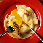 Italienische Ravioli mit Eigelb (Uova da Raviolo)