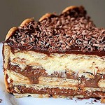 Brasilianischer Pavé-Kuchen