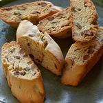 Biscotti-Kekse mit Pistazien
