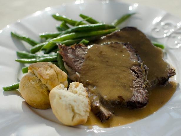 Zubereitung - Rinderbraten mit Soße