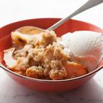 Traditioneller Apfel-Crumble