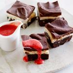 Brownies mit Eiscreme