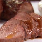 Schweinefilet mit Apfelmus
