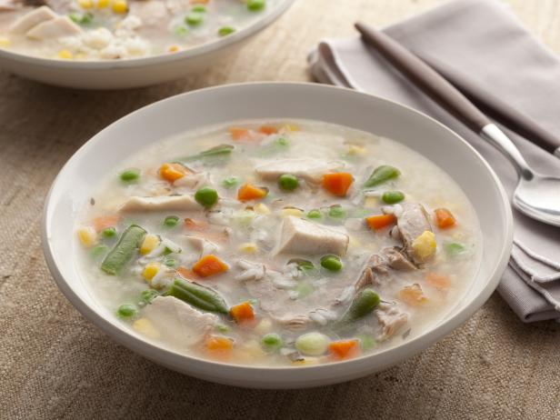 Rezept für Truthahnsuppe „Reste schmecken süß“