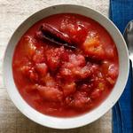 Apfel-Pflaumen-Sauce aus dem Schongarer